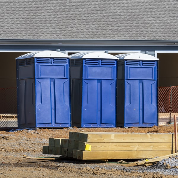 are there any restrictions on where i can place the porta potties during my rental period in Indio Hills CA